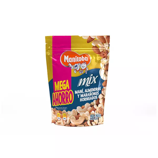 Mani Nueces Manitoba D Pack x 420gr