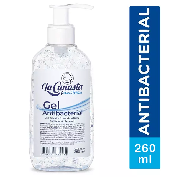 Gel Antibact La Canasta 260ml