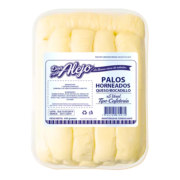 Palos de Queso Tp Cafeteriax 10 Und