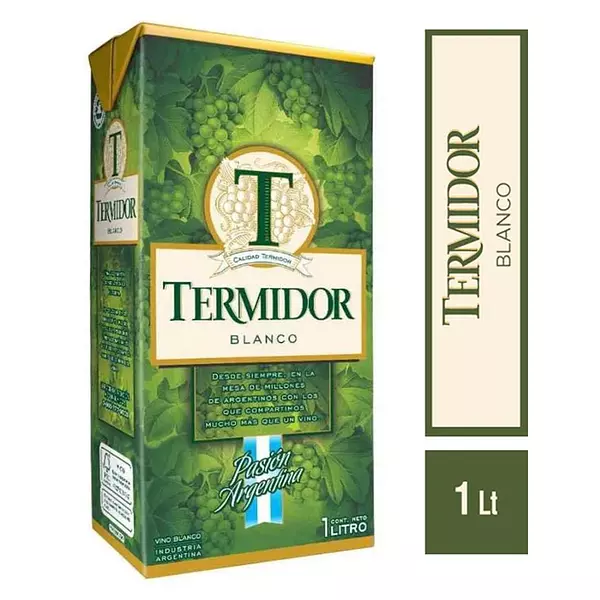 Vino Blanco Termidor Tetra X1000 Ml