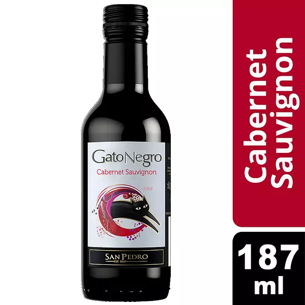 Vino Gato Negro Caber Sau X187,5cc