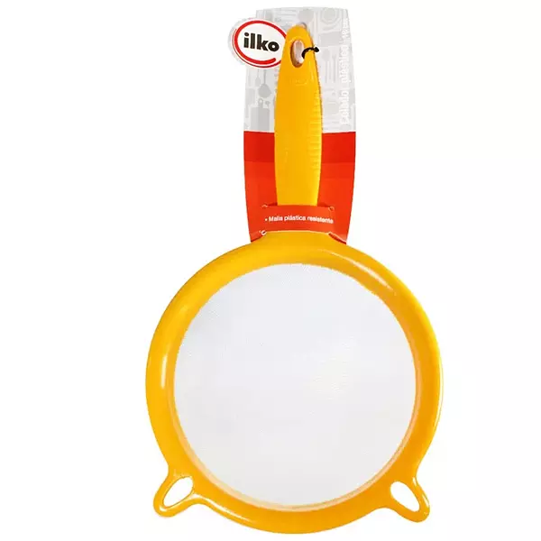 Colador Plastico Ilko 18 Cm "7"Amarillo