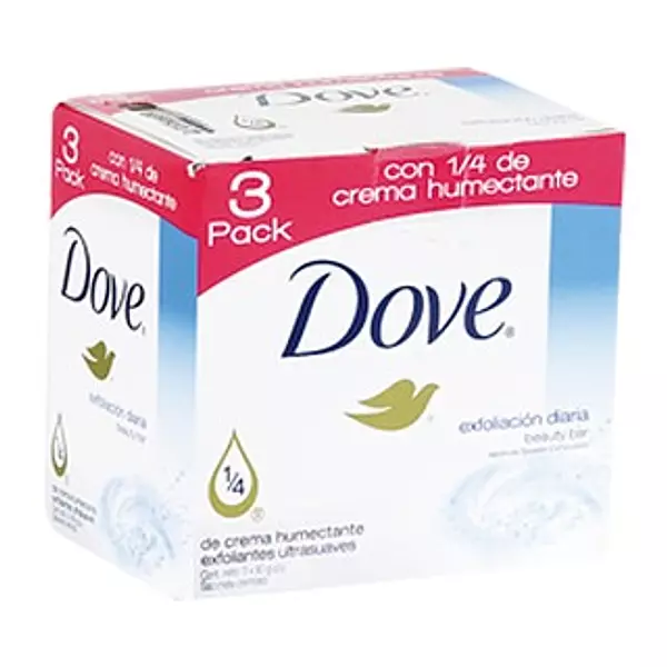 Jabon Dove Tripack Exfoliante x 270gr