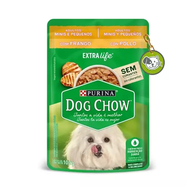 Dog Chow Pouch Adl Mini Pollo 100gr