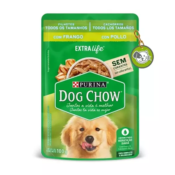 Dog Chow Pouch Pollo 100gr