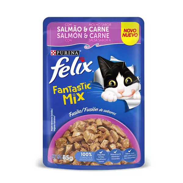 Felix Fantastic Salmon 85gr