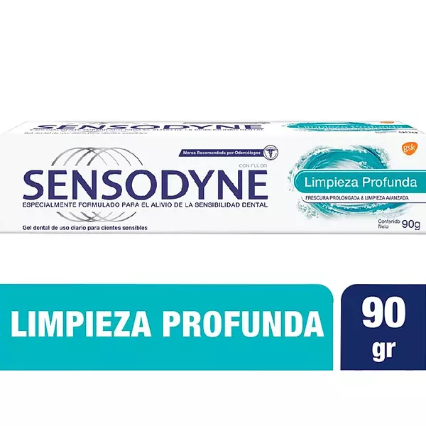 Cr Sensodyne Limpieza Profunda X90g