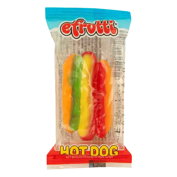 Goma Hot Dog X10gr Efrutti