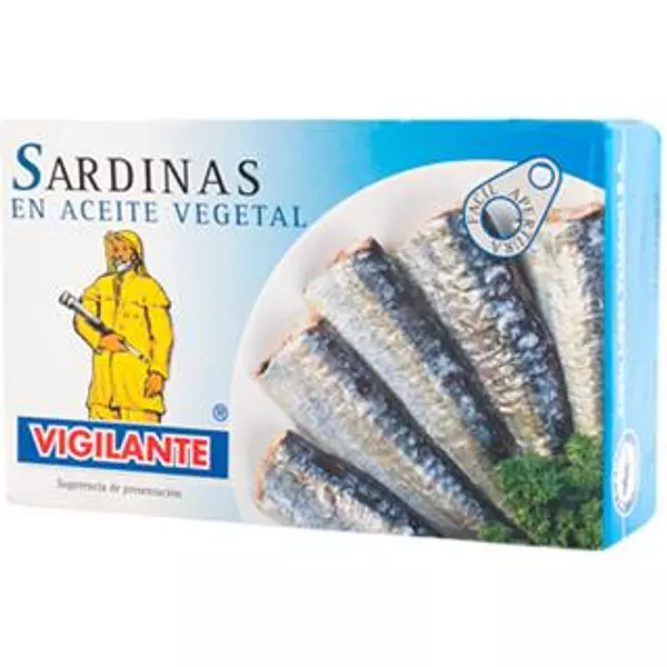 Sardina Aceite Vegt Vigilante 120gr