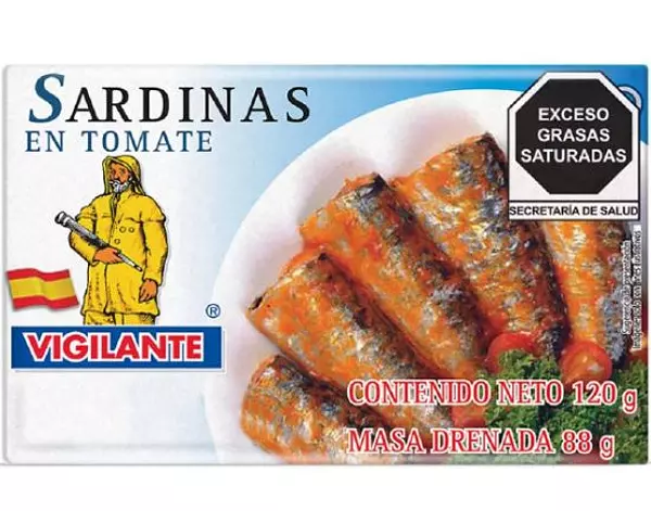 Sardinas de Tomate Vigilante*120gr