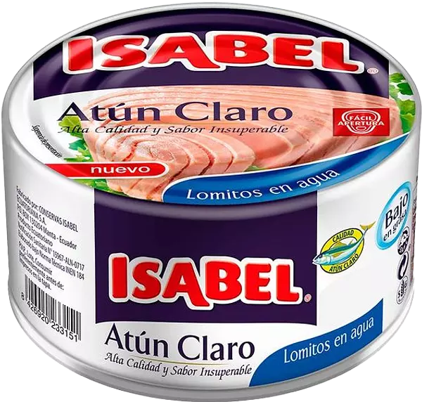 Atun Isabel Lomos Agua 142gr