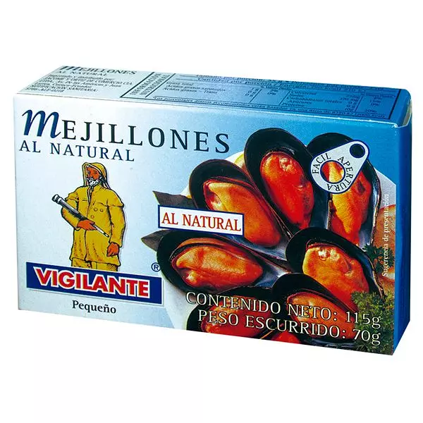 Mejillones Al Natural*115g