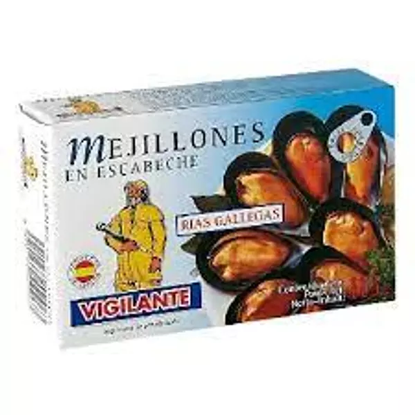 Mejillones Escabeche Vigilantex25gr