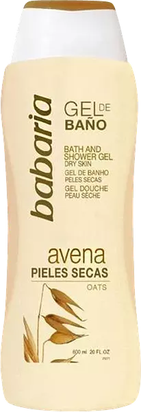 Gel de Baño Babaria Avena X600ml