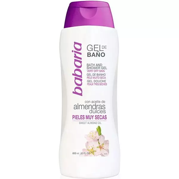 Gel de Baño Babaria Almend X600ml