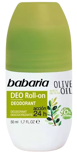 Deo Babaria Roll Aceite Oliva 50ml