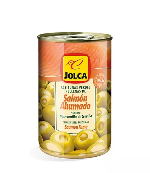 Aceituna Rell Jolca Salmon 300g