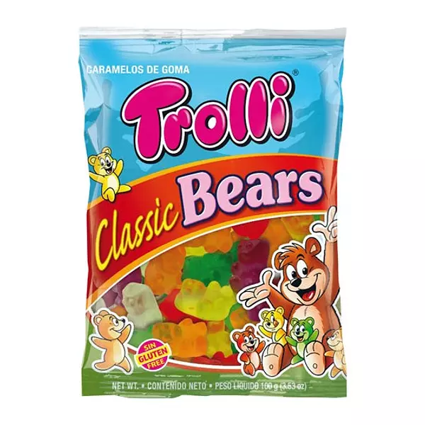 Gomas Gummi Bears E-Frutti Bl x 100gr