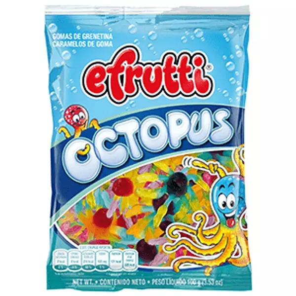 Gomas E Frutti Octupus X100gr