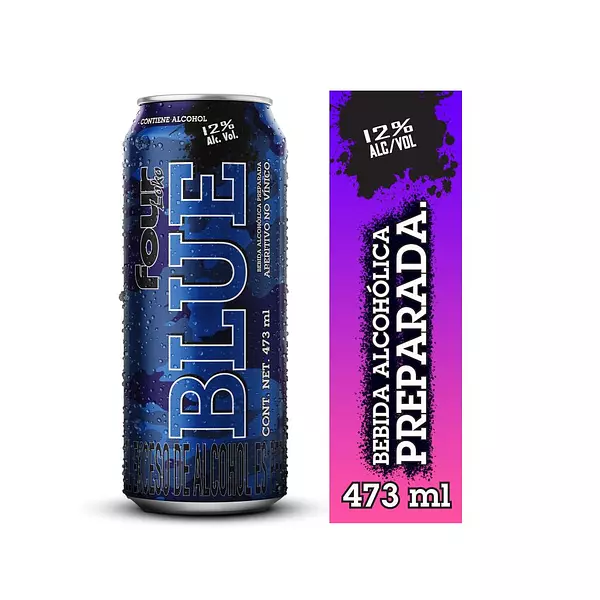 Coctel Four Loko Blue 473 Ml