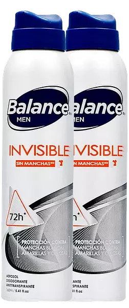 Desd Balance Men Inv 160ml X2 Pesp