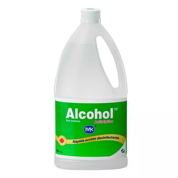 Alcohol Mk Por Botellas 700ml