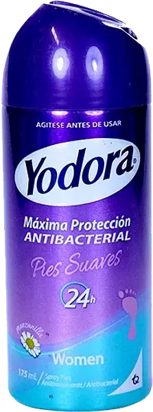 Talco Yodora Pies Suaves Spray 175 Ml