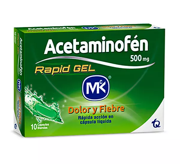 Acetaminofen Mk Rapg X10