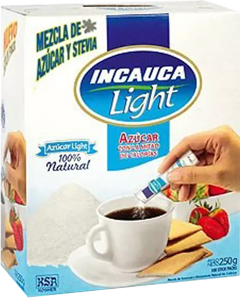 Azucar St Pack Incauca Light X100 X250 G