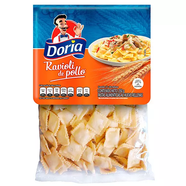 Ravioli Pollo Doria X250gr#