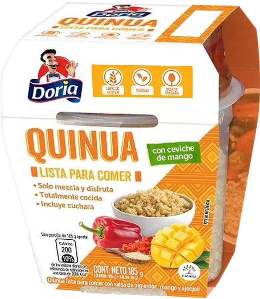 Quinua List Doria Pimet Mango 185gr