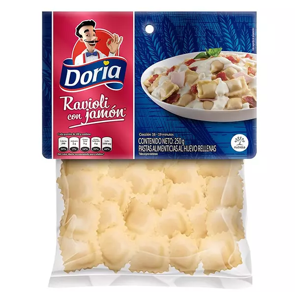 Ravioli Doria Jamon X250