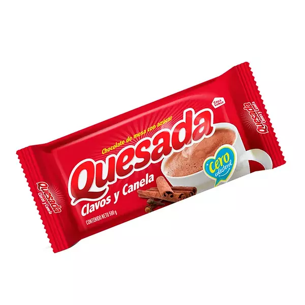 Chocolate Quesada Azucar Cyc 500gr