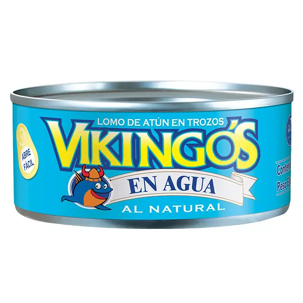 Atun Vikingos Lomitos Agua 160gr