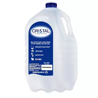 Agua Cristal con gas pet x600ml - Tiendas Jumbo