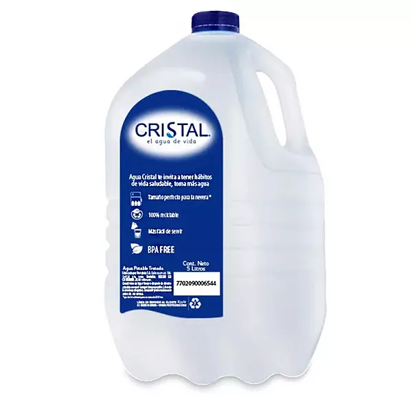 Agua Cristal Garrafa