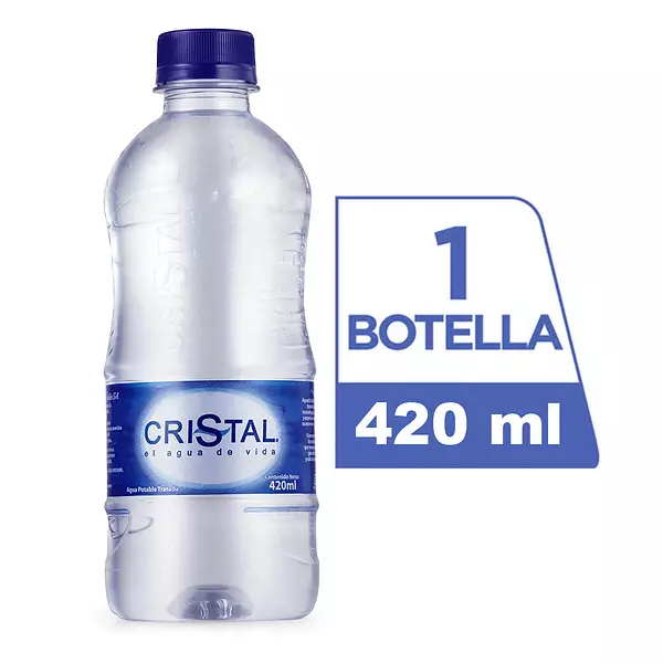 Agua Cristal Petn 420 Cc