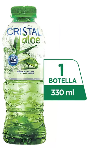 Agua Cristal Aloe X330ml