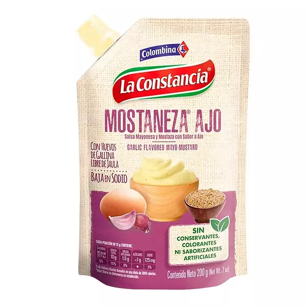 Mostaneza Ajo Constancia Dp X200gr