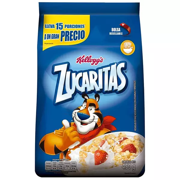 Zucaritas Bolsa X450gr