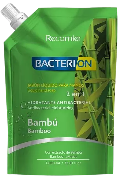 Jabon Liq Bacterion Rep Bambu X1000 Ml