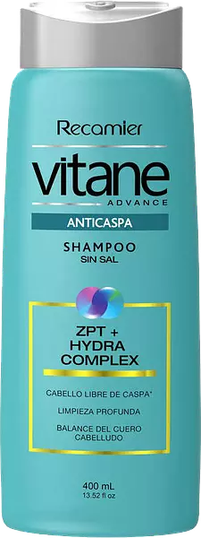 Shampoo Vitane Anticaspa Mujer x 400 Ml