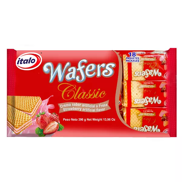 Galletas Wafer Classic 22 Gr X18