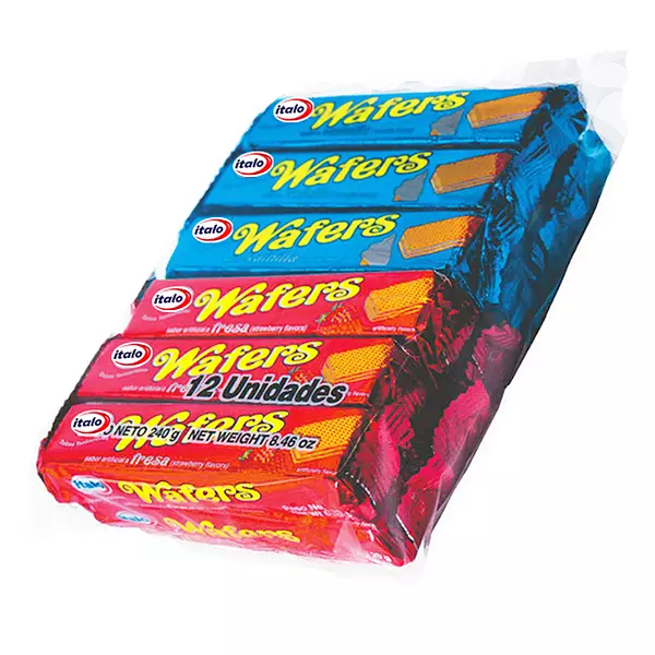 Wafer Lonchera 240gr X12 Surtida