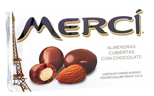 Merci Almendra Cub Choc 80gr