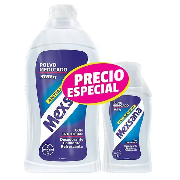 Talco Mexsana X300gr+Mexana X85g