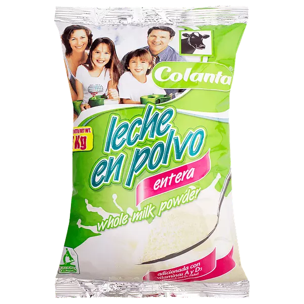 Leche Polvo Colanta Entera 1000g