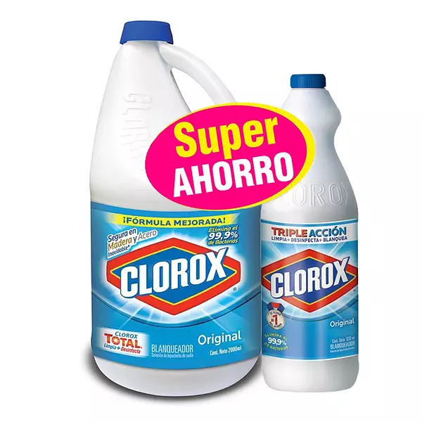 Clorox Reg X2000+Clorox X530 Pesp