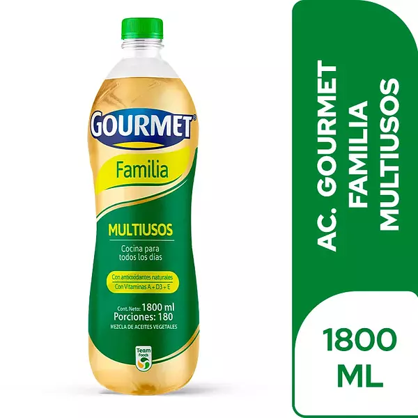 Aceite Gourmet Famlia Mult 1800ml