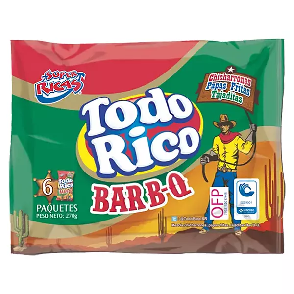 Todorico Bbq 45gr x 270gr